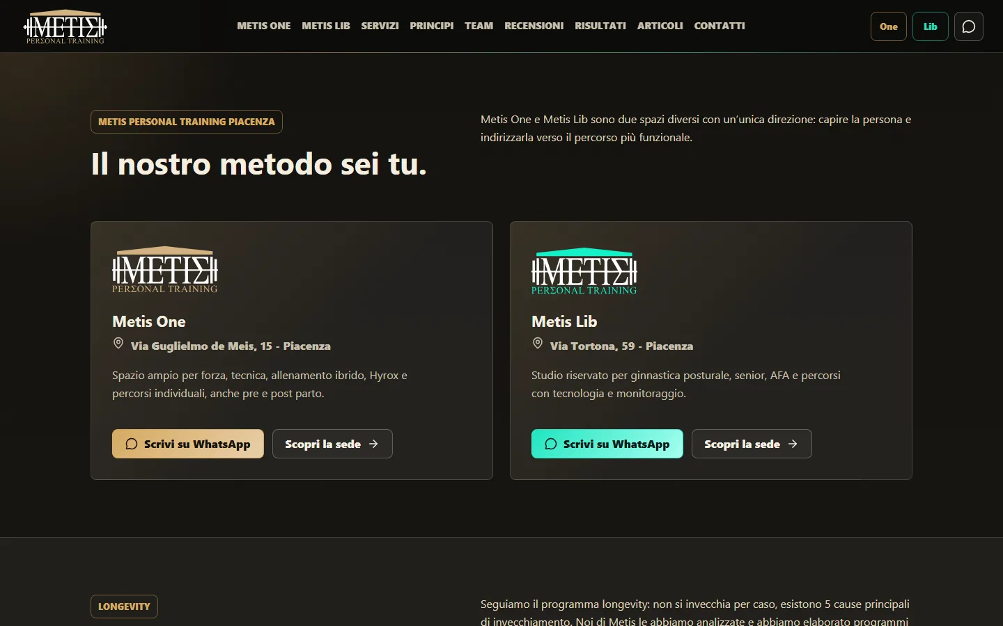 Anteprima del progetto Metis